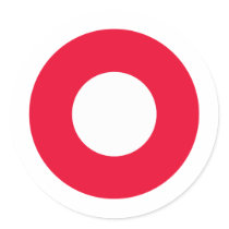 Danmark Roundel Runda Klistermärken