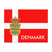 Danmark sjunker & vapensköldvykortet!