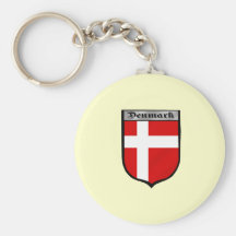 Danmark skyddar gåvor för danskaemblememblemen nyckel ring