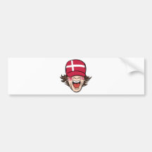 Danmark sportfantast bildekaler