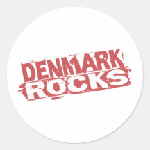 Danmark stenar klistermärke