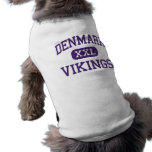 Danmark - Vikings - kick - Danmark Wisconsin Hund Tee