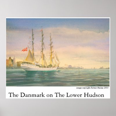 Danmarken på den lägre Hudsonen Affischer från Robert_Becker