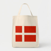 Dannebrog; Den officiella flagga av Danmark Kassar