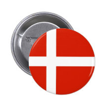 Dannebrog; Den officiella flagga av Danmark Nål