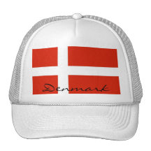 Dannebrog Trucker Kepsar