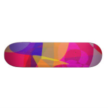 Dansa blåtthjärta skate board deck