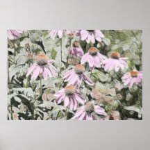 Dansa blommakonst posters