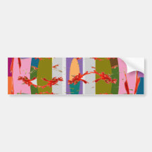 Dansa blommor - dansgolv bildekal