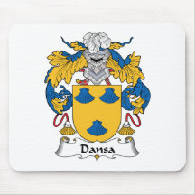 Dansa familjvapensköld mus mattor