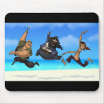 Dansa pirater Mousepad Mus Matta