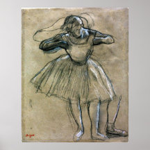 Dansare av Edgar Degas Affisch