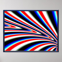 Dansen metar optisk illusion posters