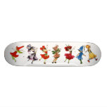 Dansflower-power-folket Skateboard