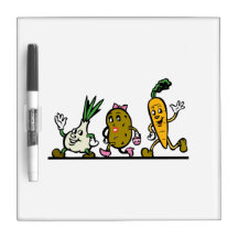 Dansgrönsaker Dry-Erase Board