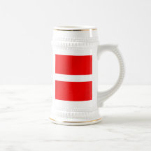 Danskaflagga av Danmark för danskar Kaffe Kopp