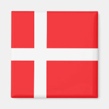 Danskaflagga Magnet För Kylskåp