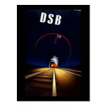 Danskan för DSB Danske Statsbaner påstår järnvägtå Vykort