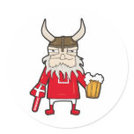 Danskan Viking fläktar Klistermärke