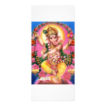 DansLord Ganesha Anpassningsbara Rackkort