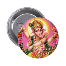 DansLord Ganesha Knapp Med Nål