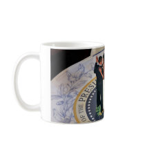Dansöppningsanförandet för president Obama och Mic Kaffe Kopp