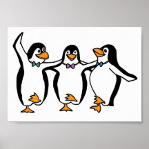 Danspingvin Print