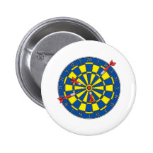 dartboard knappar med nål