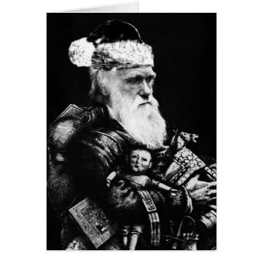 Darwin ateistjulkort