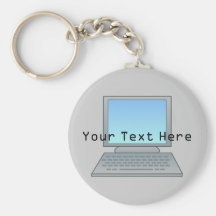 Dator Keychain Nyckel Ringar