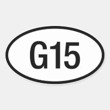Datsun Nissan G15 Engine Sticker