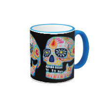 Day of the dead/Diameter de los Muertos Råna Kaffe Koppar