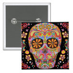 Day of the dead klämmer fast knäppas knapp med nål