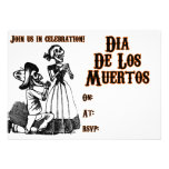 Day of the dead personliga inbjudan