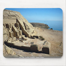 De Abu Simbel tempelen, egyptenöken Musmatta