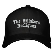 De Hillsboro huliganerna Broderade Baseball Kepsar