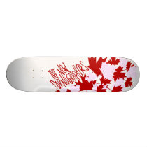 De nya pornographersna Oh Kanada! skateboards