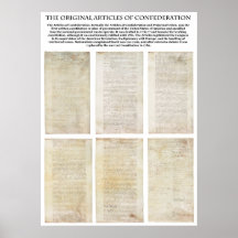 De ORIGINAL- amerikanartiklarna av Confederation Posters