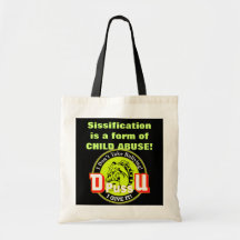 De Pussification Universiteten officiellprodukt Tygkasse