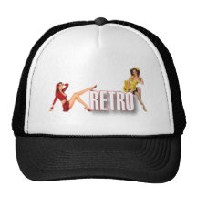 De RETRO brännmärker Baseball Hat