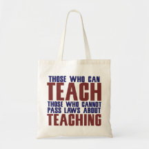 De som kan undervisa tote bag