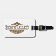 Death Valley nationalpark Bagageetiketter