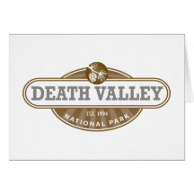 Death Valley nationalpark Kort