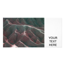 Death Valley Terrain Foto Kort