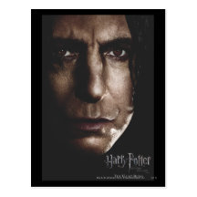 Deathly Hallows - Snape Vykort