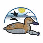Decoy med birdcallen broderade polo tröjor
