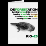 Deforestation Rio +20 kort