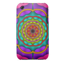 Dekorativ abstrakt Fall-Kompis för iPhone 3G/3GS Case-mate Iphone 3 Fodral