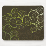 Dekorativ spiral Vine/mönster moderna Mousepad Musmatta
