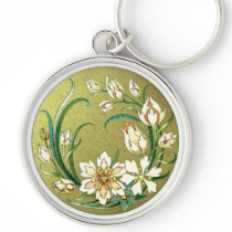 Dekorativa växter & blommor högvärdiga Keychain